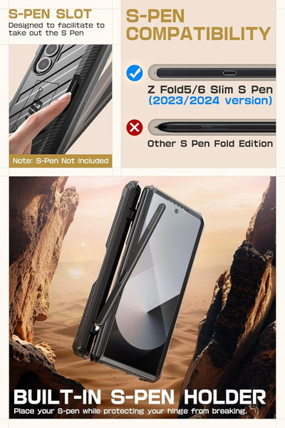 Supcase UB Pro w/ SPen Holder Case Galaxy Z Fold 6 5G