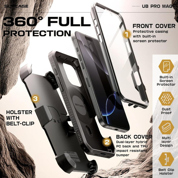 Supcase Unicorn Beetle Pro Mag Case iPhone 16 Pro