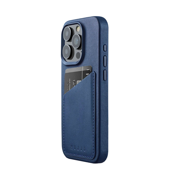 Mujjo Full Leather Wallet Case iPhone 15 Pro