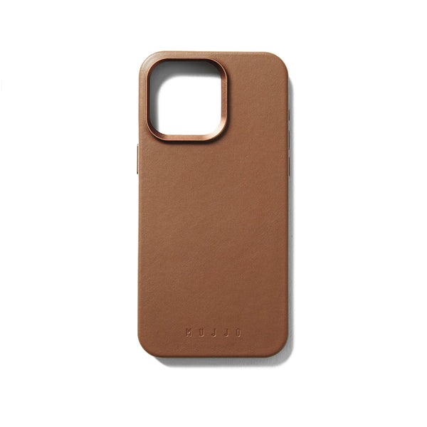 Mujjo Full Leather Magsafe Case iPhone 15 Pro Max