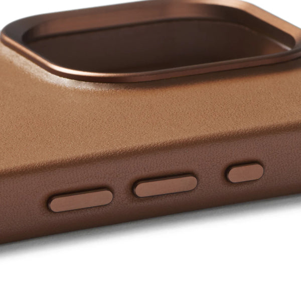 Mujjo Full Leather Magsafe Case iPhone 15 Pro Max