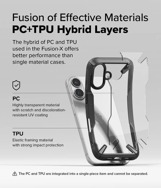 Ringke Fusion-X Case iPhone 16 Plus