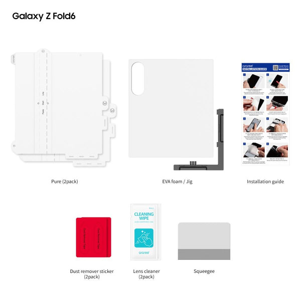 Araree Pure Screen Protector Galaxy Z Fold 6