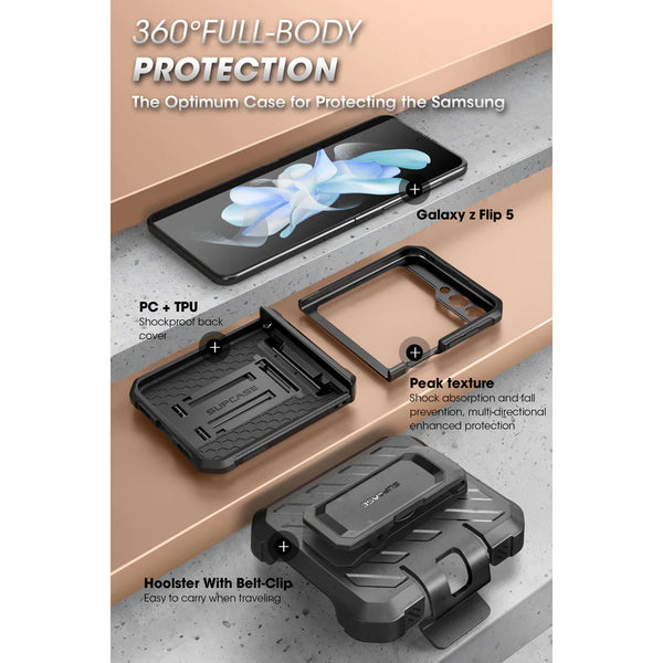 Supcase UB Pro with Belt Holster Case Galaxy Z Flip 5