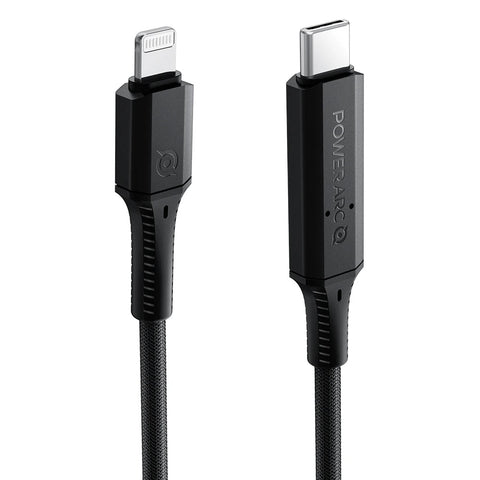 Spigen Power Arc Wire Nylon USB-C to Lightning Cable 1m