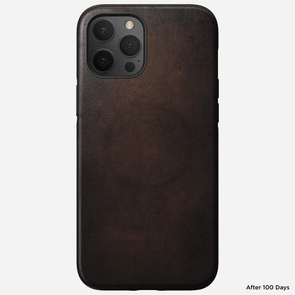 Nomad Rugged Leather Case | Magsafe iPhone 12 Pro Max