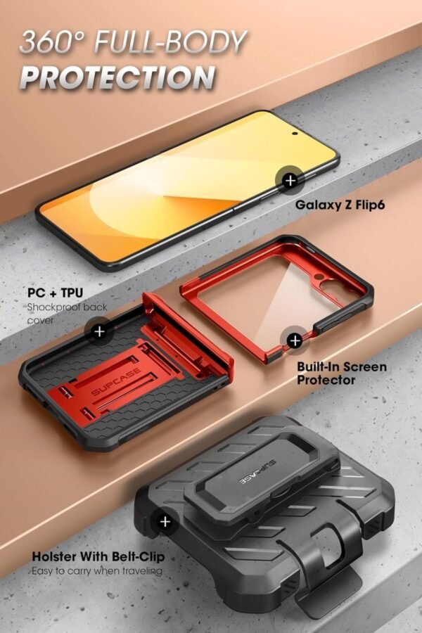 Supcase UB Pro Case Galaxy Z Flip 6 - Image 7