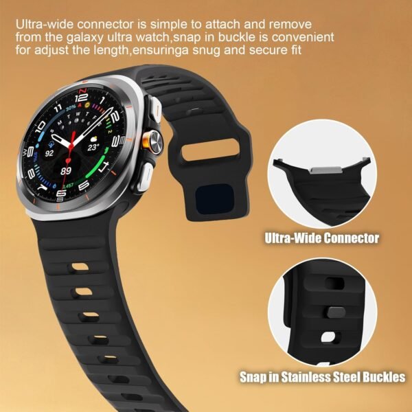 Epsigard Sport Strap Galaxy Watch Ultra 47mm - Image 8