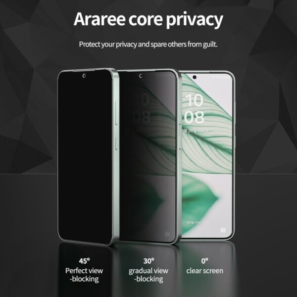 Araree Core Privacy Tempered Glass Galaxy S25 Ultra - Image 2