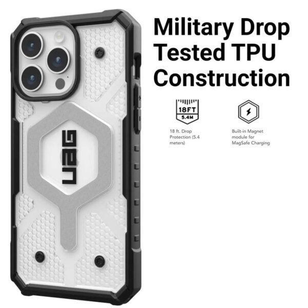 UAG Pathfinder Clear Case iPhone 15 Pro - Image 4