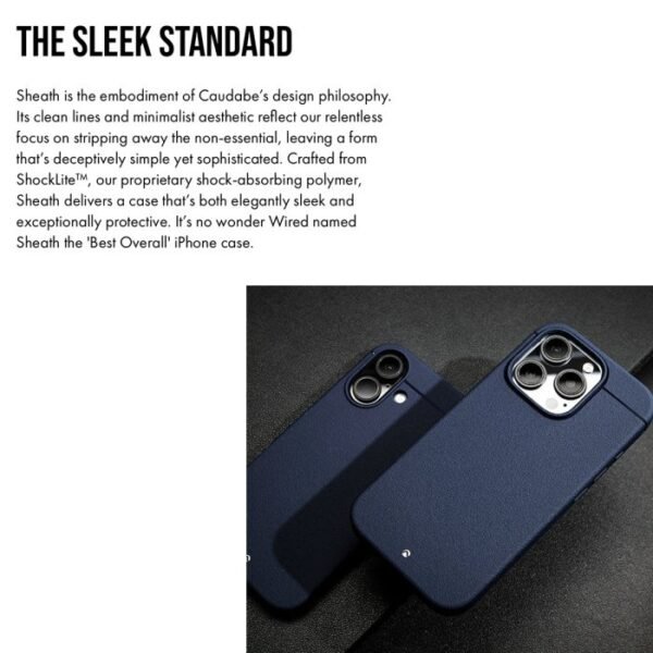 Caudabe Sheath Case iPhone 16 Pro - Image 9