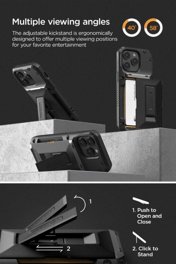 VRS Design Damda Glide Hybrid Case iPhone 14 - Image 6