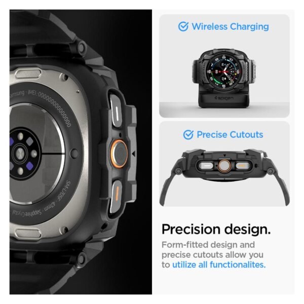 Spigen Rugged Armor Pro Case Galaxy Watch Ultra 47mm - Image 3