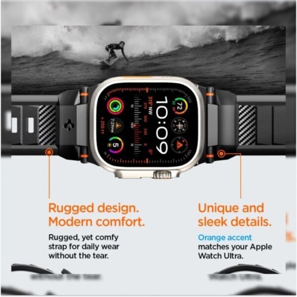 Spigen Rugged Ultra Band Apple Watch 49/46/45/44mm - Image 4