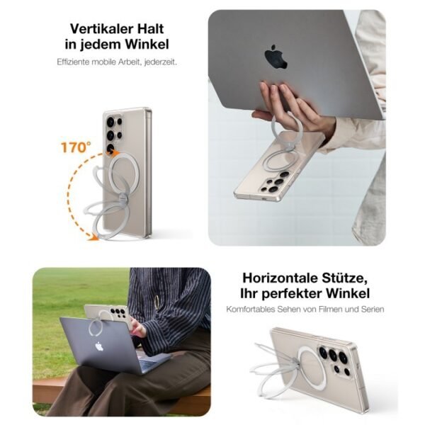Torras Ostand Spin Case Galaxy S25 Ultra - Image 8