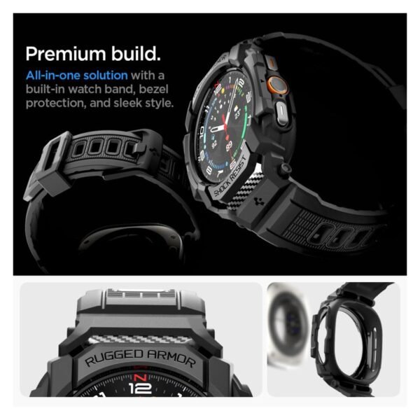 Spigen Rugged Armor Pro Case Galaxy Watch Ultra 47mm - Image 6