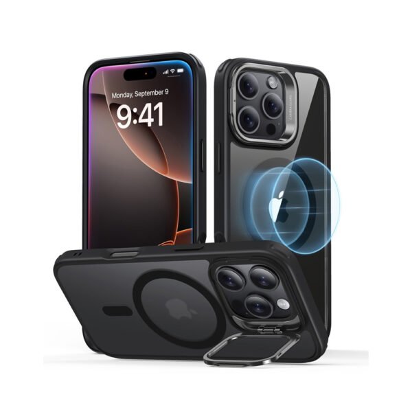 ESR Classic Hybrid with Stash Stand (HaloLock) Case iPhone 16 Pro Max - Image 2