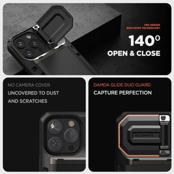 VRS Design Damda Glide DuoGuard Case iPhone 16 Pro Max - Image 6