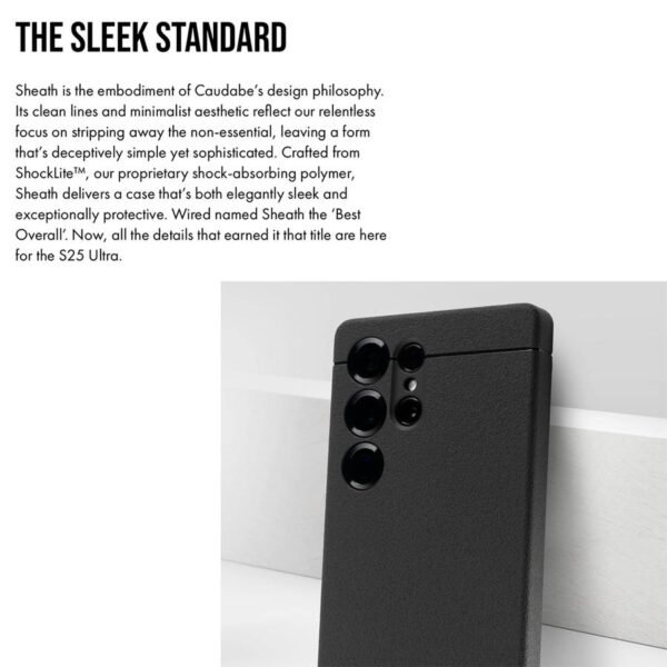 Caudabe Sheath Case Galaxy S25 Ultra - Image 4