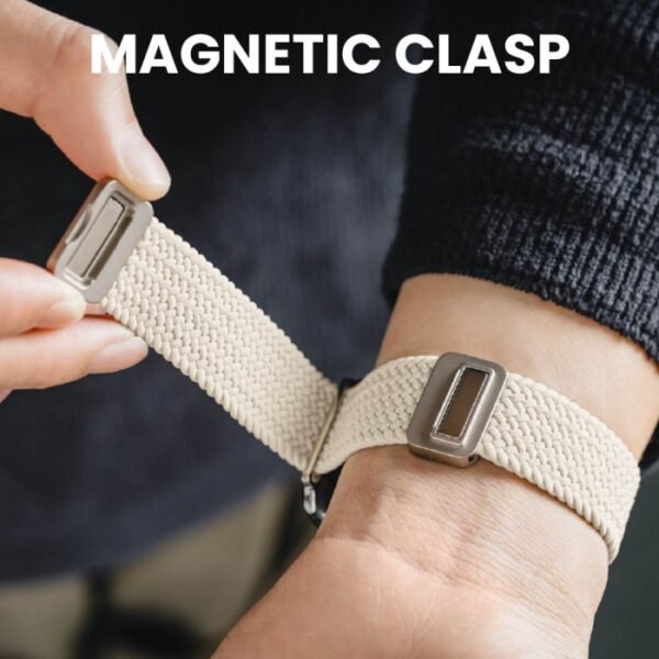 Mageasy Braided Nylon Strap Apple Watch 49/46/45/44mm - Image 4