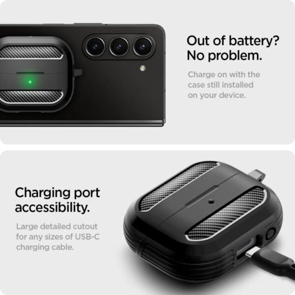 Spigen Rugged Armor Case Galaxy Buds 3 Pro / 3 - Image 6