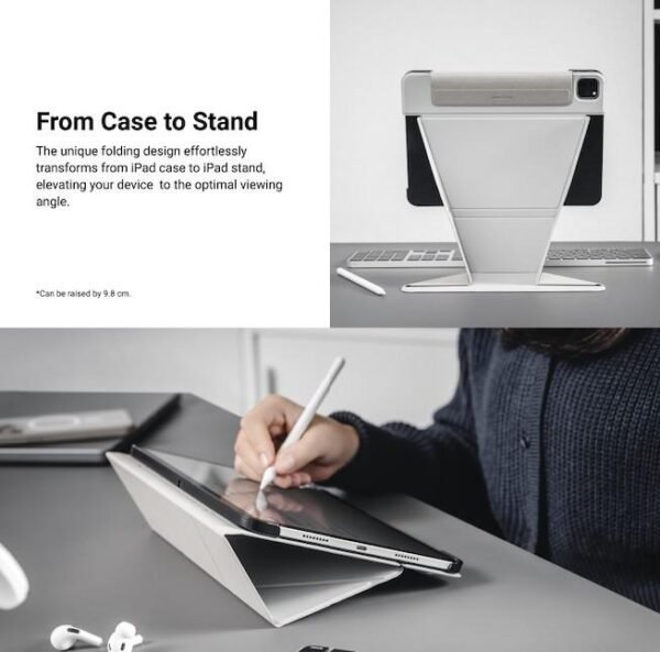 Mageasy Lift Standing & Folding Case iPad Air 11″ M2 (2024) / Pro 11″ (2022-2018) / Air 10.9″ (2022-2020) - Image 5