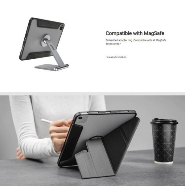 Mageasy Vivaz+ M Detachable Folding Folio Case iPad Air 11″ M2 (2024) / Pro 11″ (2022-2018) / Air 10.9″ (2022-2020) - Image 3