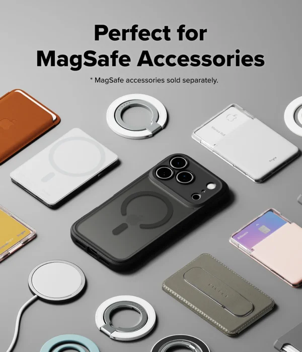 Ringke Fusion Bold Magnetic Matte Case iPhone 17 Pro - Image 2