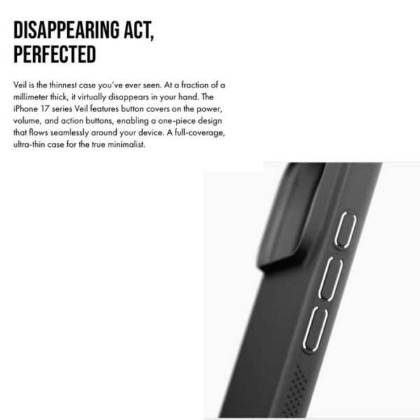 Caudabe Veil Case iPhone 17 Pro Max - Image 3