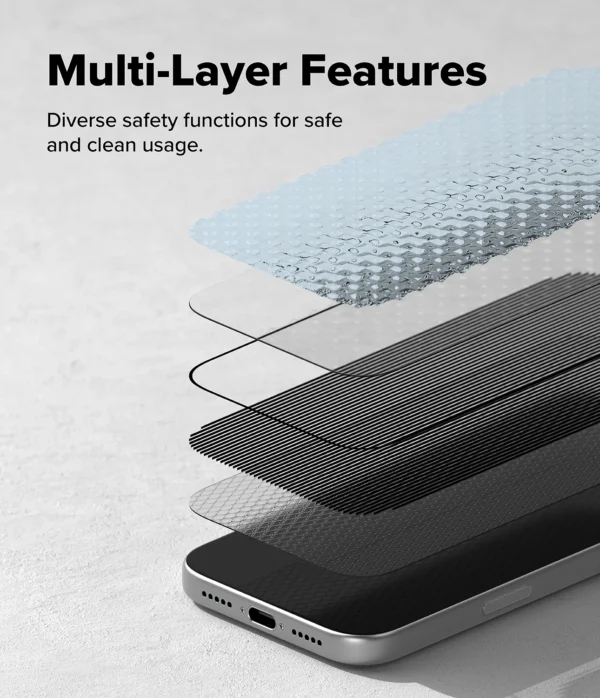 Ringke Easy Slide Privacy Tempered Glass iPhone 17 Pro Max (2 Pack) - Image 9