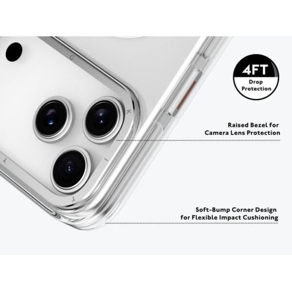 Youngkit Crystal Clear Case iPhone 17 Pro Max - Image 4