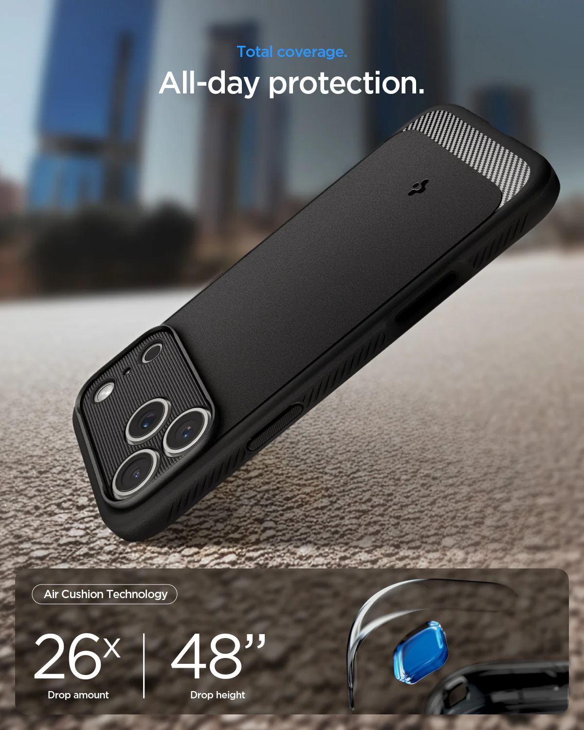 Spigen Rugged Armor (MagFit) Case iPhone 17 Pro Max - Image 6